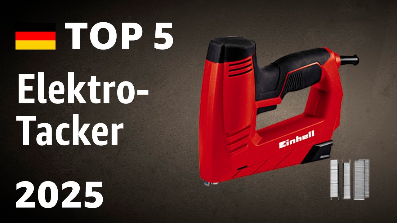 TOP—5. Beste Elektro-Tacker. Test & Vergleich 2025 - YouTube