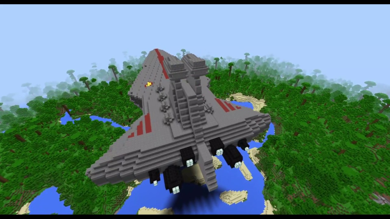 Venator Class Star Destroyer Minecraft Build - English 1030 Raid 7

