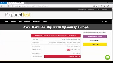 AWS-Certified-Big-Data-Specialty Dumps - Get 100% Success in Amazon-Big-Data-Specialty Exam