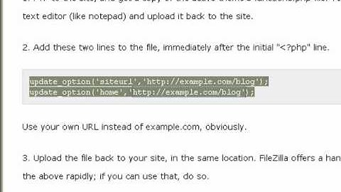 How To Reset Urls In Wordpress Using Functions.php File