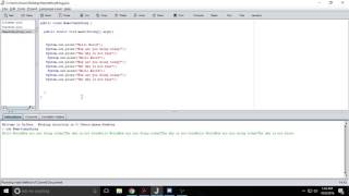Intro to Java - Using the print & println method