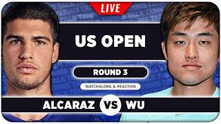 ALCARAZ vs WU • US Open 2026 • LIVE Tennis Watchalong