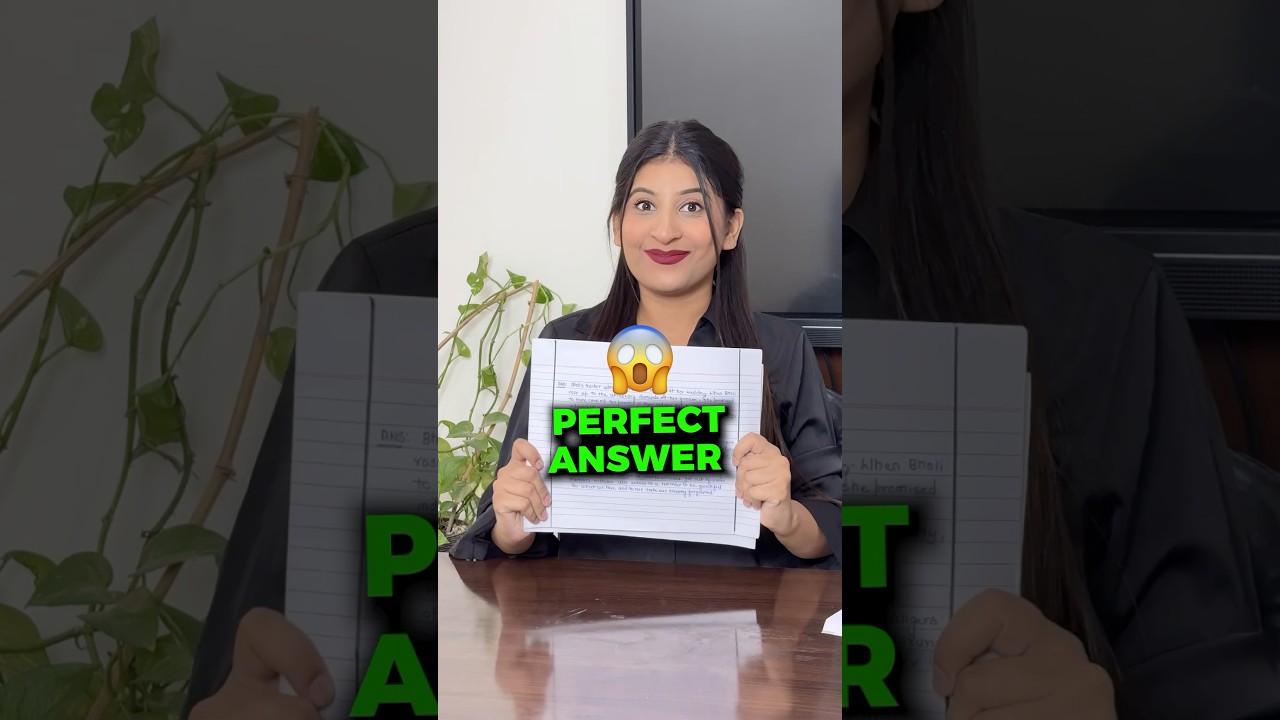 How to write perfect answers in English🤯Stop these MISTAKES now📈 #shorts #class10 #study