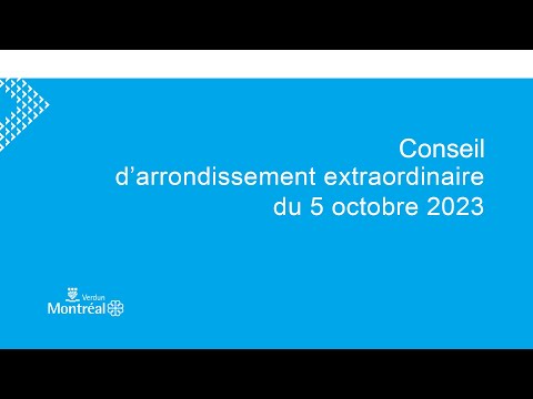 Conseil extraordinaire de l'arrondissement de Verdun, Budget 2024