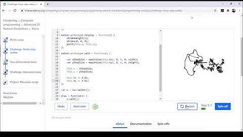 Challenge Noisy Step Walker Khan Academy