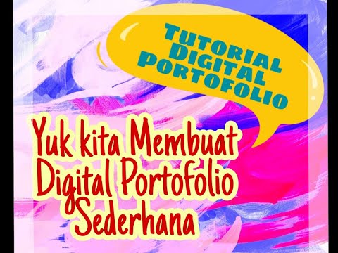 Video: Cara Membuat Portofolio Untuk Anak