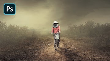 Photoshop Photo Editing Tutorial - Photo Manipulation Human Interest more Dramatic