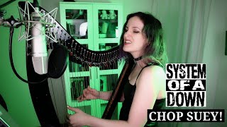 Chop Suey By System Of A Down Electric Harp & Voice Cover Elvann Live Session