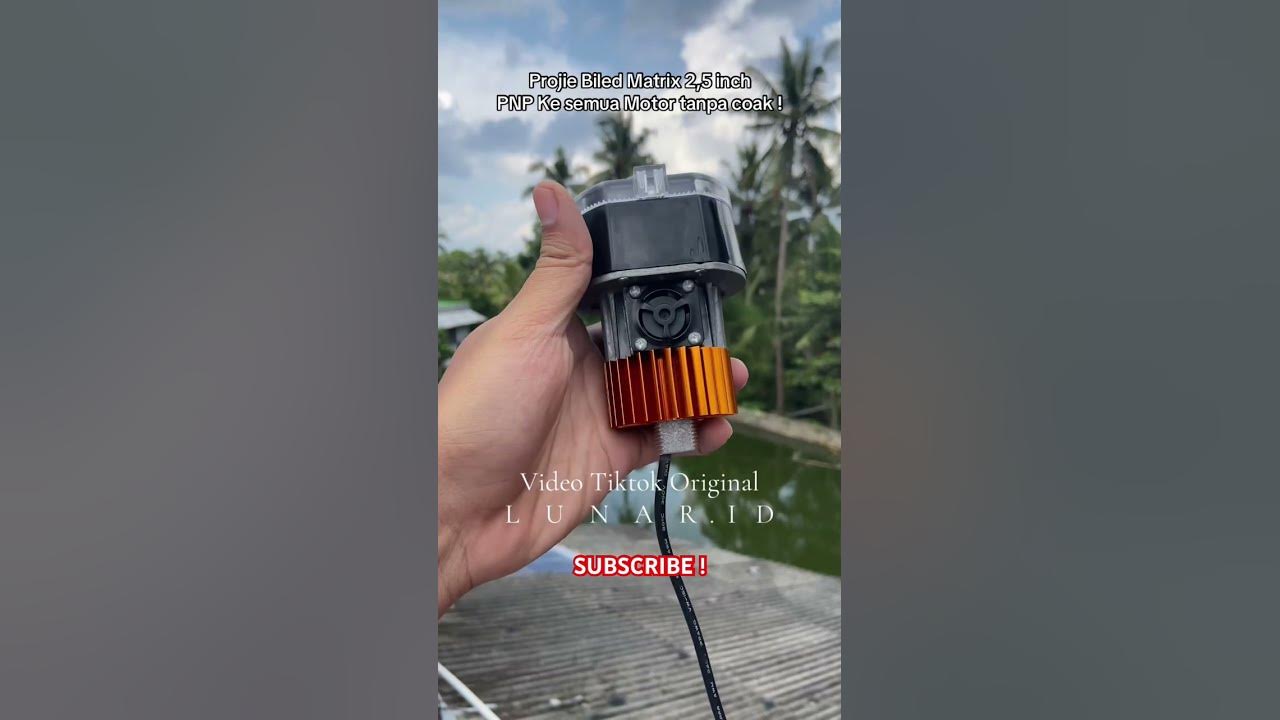 Projie Biled Matrix 2.5 inch PNP ke semua motor brayy #projiebiled #biledmatrix