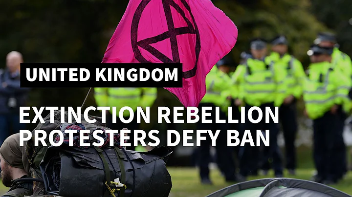 Extinction Rebellion climate activists defy London protest ban | AFP