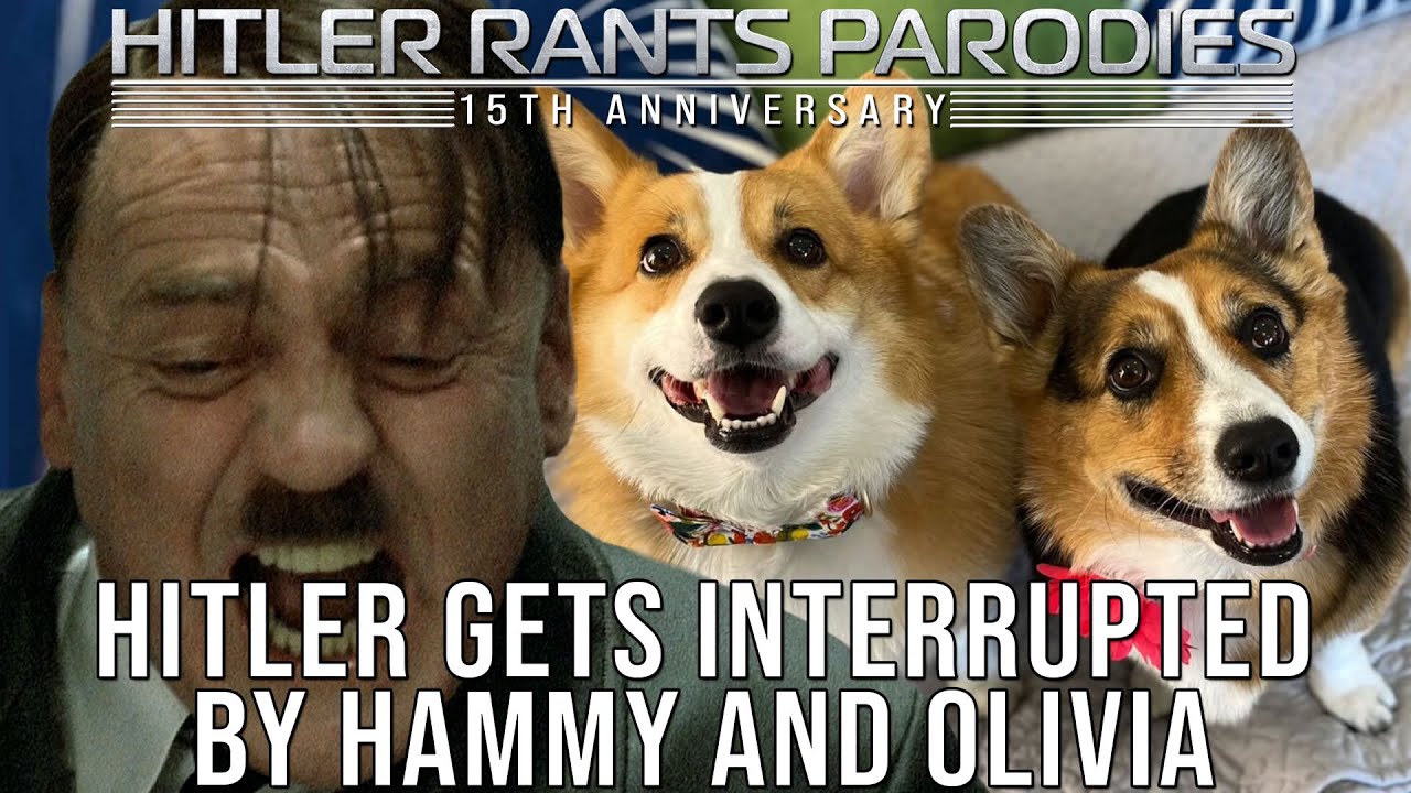 Hitler gets interrupted by Hammy and Olivia