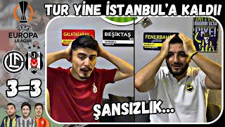 BEŞİKTAŞ’IN AVRUPA MAÇINI İZLEDİK / LUGANO 3-3 BEŞİKTAŞ