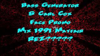 REZERECTION BASS GENERATOR CARL COX JOEY BELTRAM MAYFAIR NEWCASTLE 1991