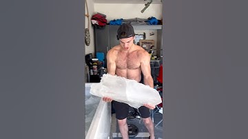 Which ice break was the best?   #icebath #satisfying #dangerous #cold