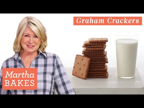 Martha Stewart's Homemade Graham Crackers | Martha Bakes Recipes