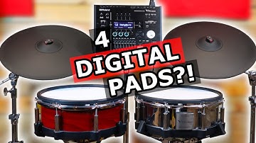 IMPOSSIBLE? 4 ROLAND DIGITAL PADS on ONE Roland module! | TD-50 TD-27