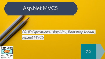 Part 7.4 - How to Create CRUD operation with ajax, Bootstrap Modal | Tech learn with Saleh Sayeem