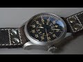 Обзор часов DEKLA Fliegeruhr 42mm Type B Old Radium.