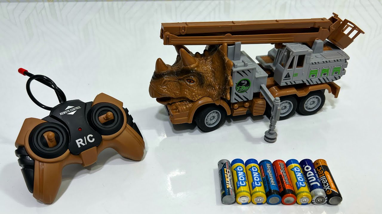 Unboxing RC Monster Crane, Transparent Gear Fish, Super Cool RC Tank, High-Class RC Drift Racing Car