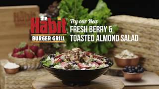 NEW! Fresh Berry & Toasted Almond Salad | The Habit Burger Grill