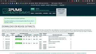 Making an IPUMS extract and opening it with ipumsr