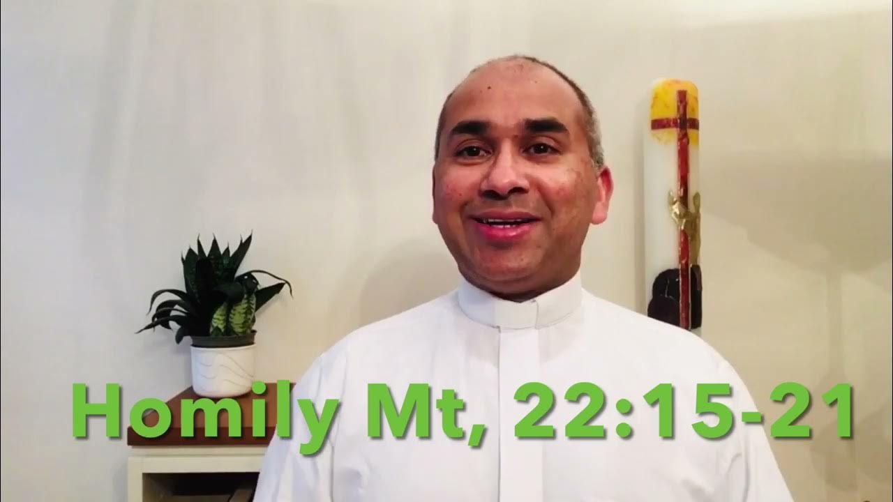 Homily for the 29th Sunday in Ordinary Time, (Year A) 22nd October 2023