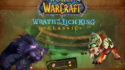 World of Warcraft Wrath of the Lich King Classic: Swift Zulian Tiger Mount Drop!