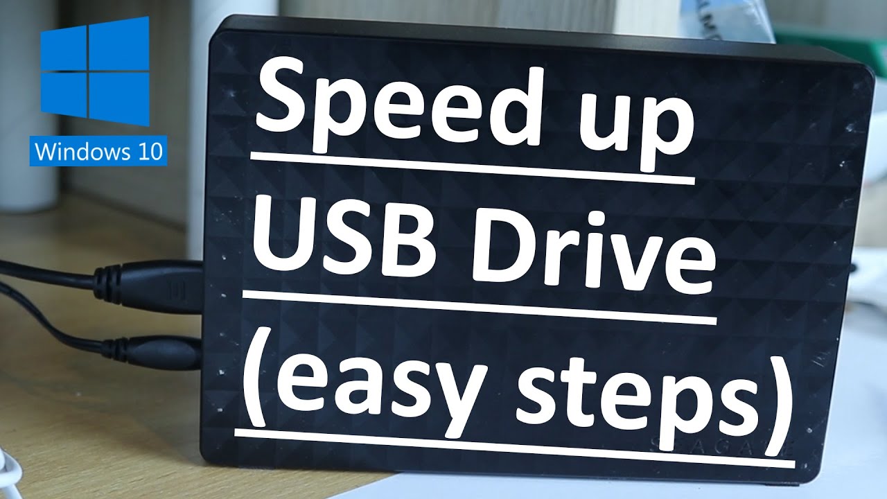 FIX USB transfer speed slow Windows 10 - YouTube