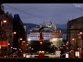 Отход лайнера Sun Princess из порта Владивостока