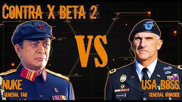 C&C Generals Contra X BETA 2. Challenge: Nuke General vs USA Boss [Hard] #10