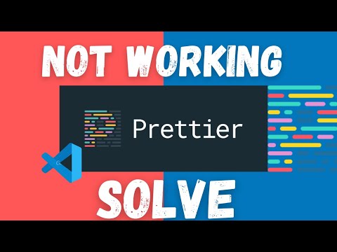 prettier visual studio (vscode) not working issue, How to fix 2022