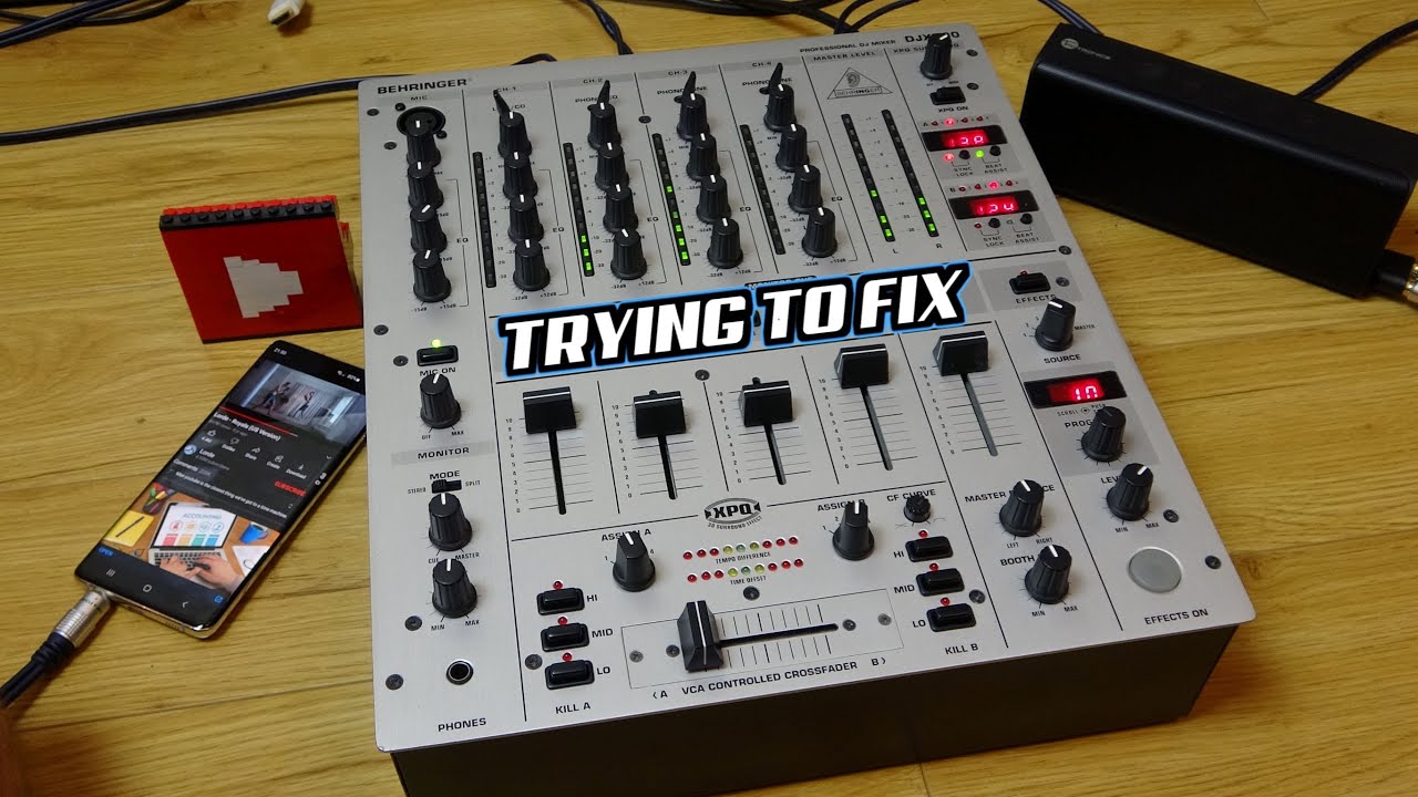 Can I Repair a Faulty BEHRINGER DJX700 DJ Pro MIXER