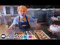 Blippi Cocina Muchas Cosas Divertidas | @Blippi Español | Moonbug Kids en Español