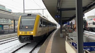 Ausfahrt des IRE3 in Schaffhausen auf Gleis 5