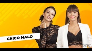 Video thumbnail of "AITANA Y ANA GUERRA " LO MALO"  OT 2017- EUROVISIÓN (LETRA)"