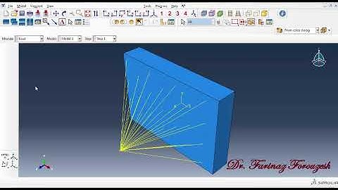 Applying an Eccentric Load using the Coupling Constraint