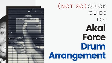 Akai Force: Drum Arranger (revisted)
