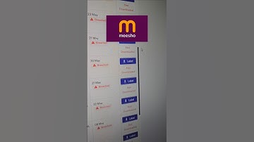 Meesho Label Downloading Issue 😱 Solution #shorts #ecommercebusiness #shortsvideo