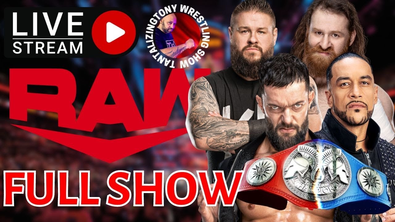 🔴 WWE RAW Watch Along Undisputed Tag Titles on the Line Live Stream Full Show Reactions