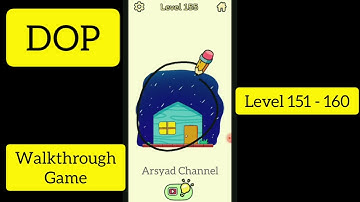 Draw One Part Gameplay Walkthrough Level 151 - 160
