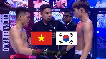 🔥LƯU ĐỨC MẠNH vs KIM WONGI | Hot bot Hàn Quốc bị học trò Duy Nhất nã cho "TÍM MẮT" ở sàn MMA Châu Á