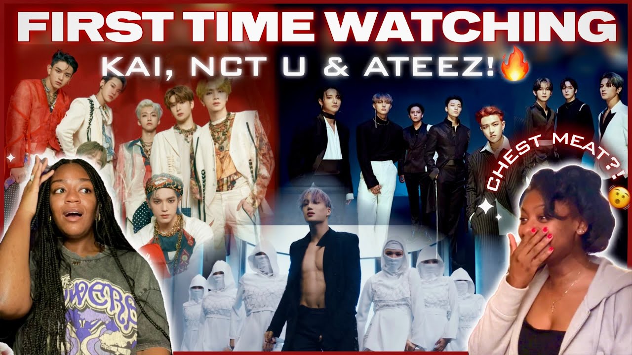 FIRST TIME Watching KAI ‘Mmmh’, NCT U ‘Make A Wish’ & ATEEZ ‘Déjà Vu’ | DORIAN. REACTIONS