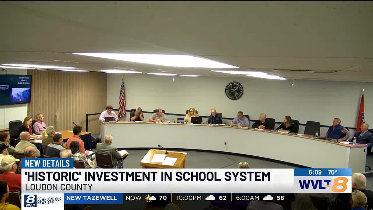 Historic investment in Loudon County Schools after property tax hike