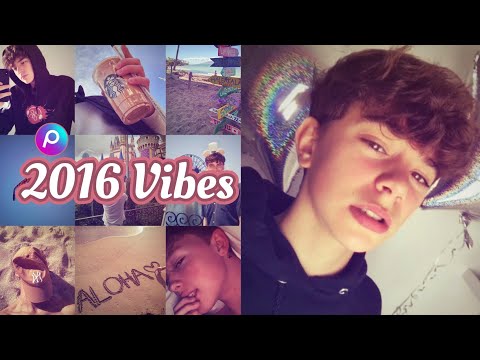 ✦ | 2016 Vibes Filter tutorial using PicsArt | Aesthetic 2016 Easy Tutorial ✨🌈