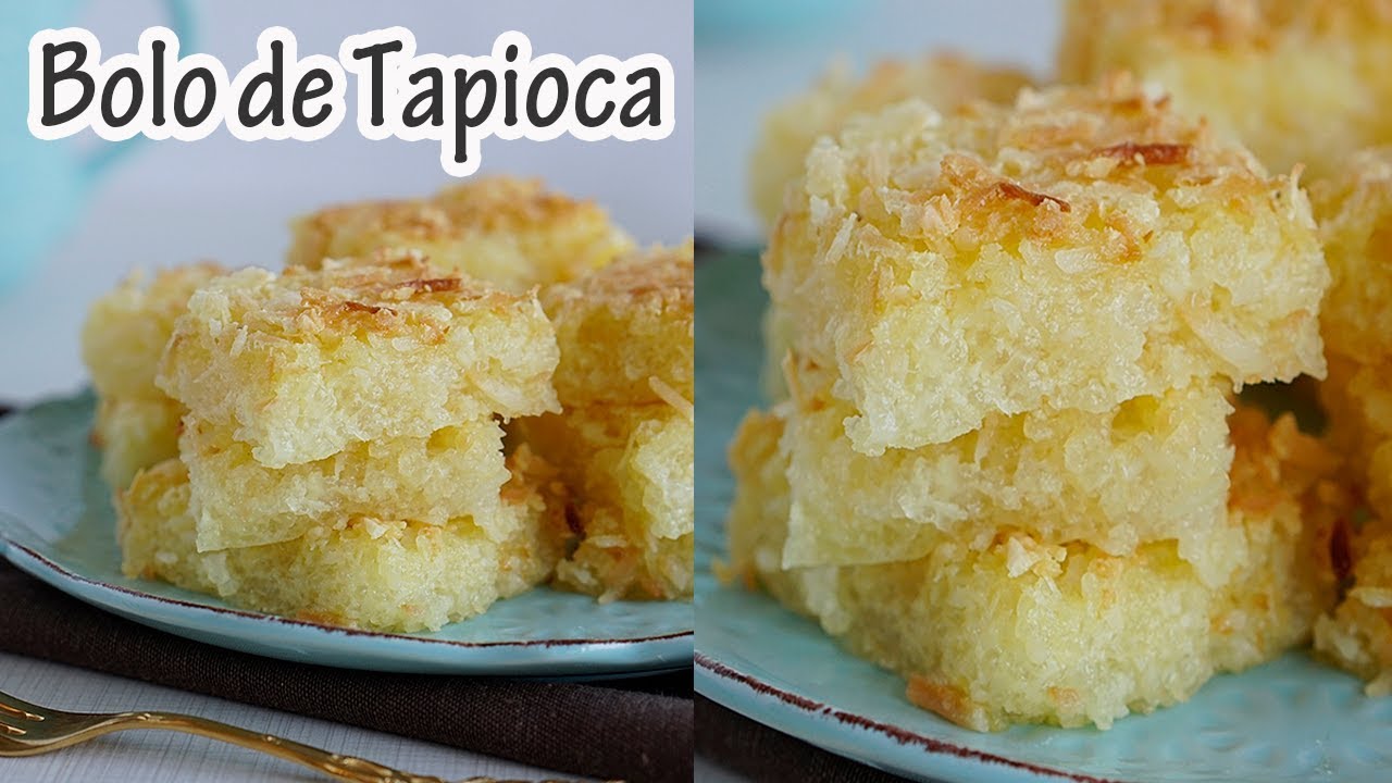 BOLO DE TAPIOCA I RECEITAS E TEMPEROS