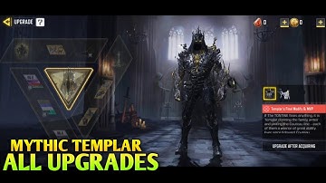 MYTHIC TEMPLAR ALL UPGRADES FEATURES CODM SEASON 6 COD MOBILE S6 2023