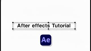 Easy After Effects Dashed Rectangle Animation Tutorial!
