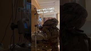 This military dad surprise wife right before birth of their baby girl ❤️