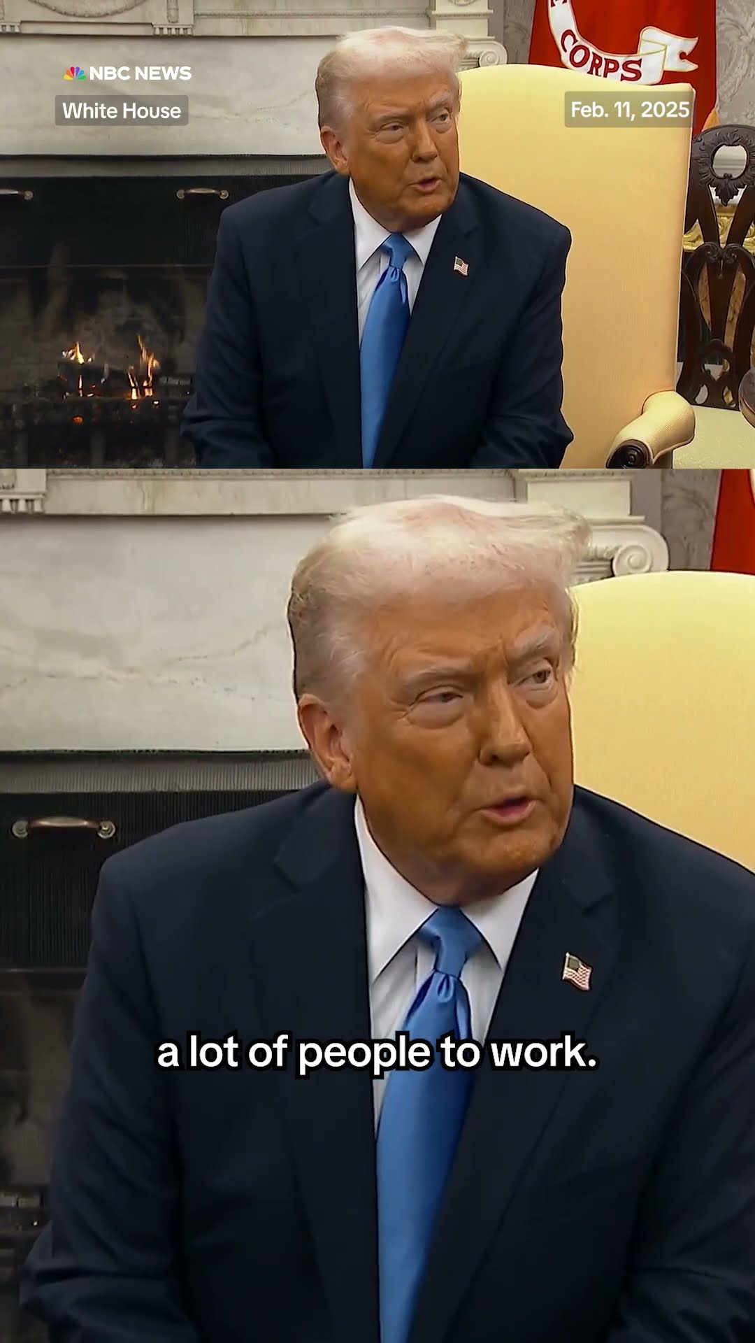 Trump says the U.S. will 'take' Gaza when asked about his proposal to assume ownership