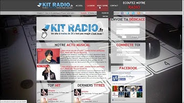 Kit Graphique pour radios/webradios - Model 4